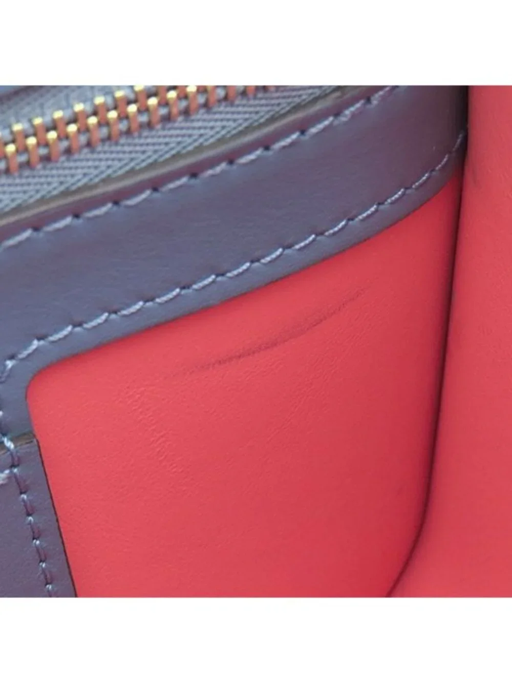 Louis Vuitton Shoulder Bag LV Pont Neuf Calf Blue Gold Red Bicolor LV Circle